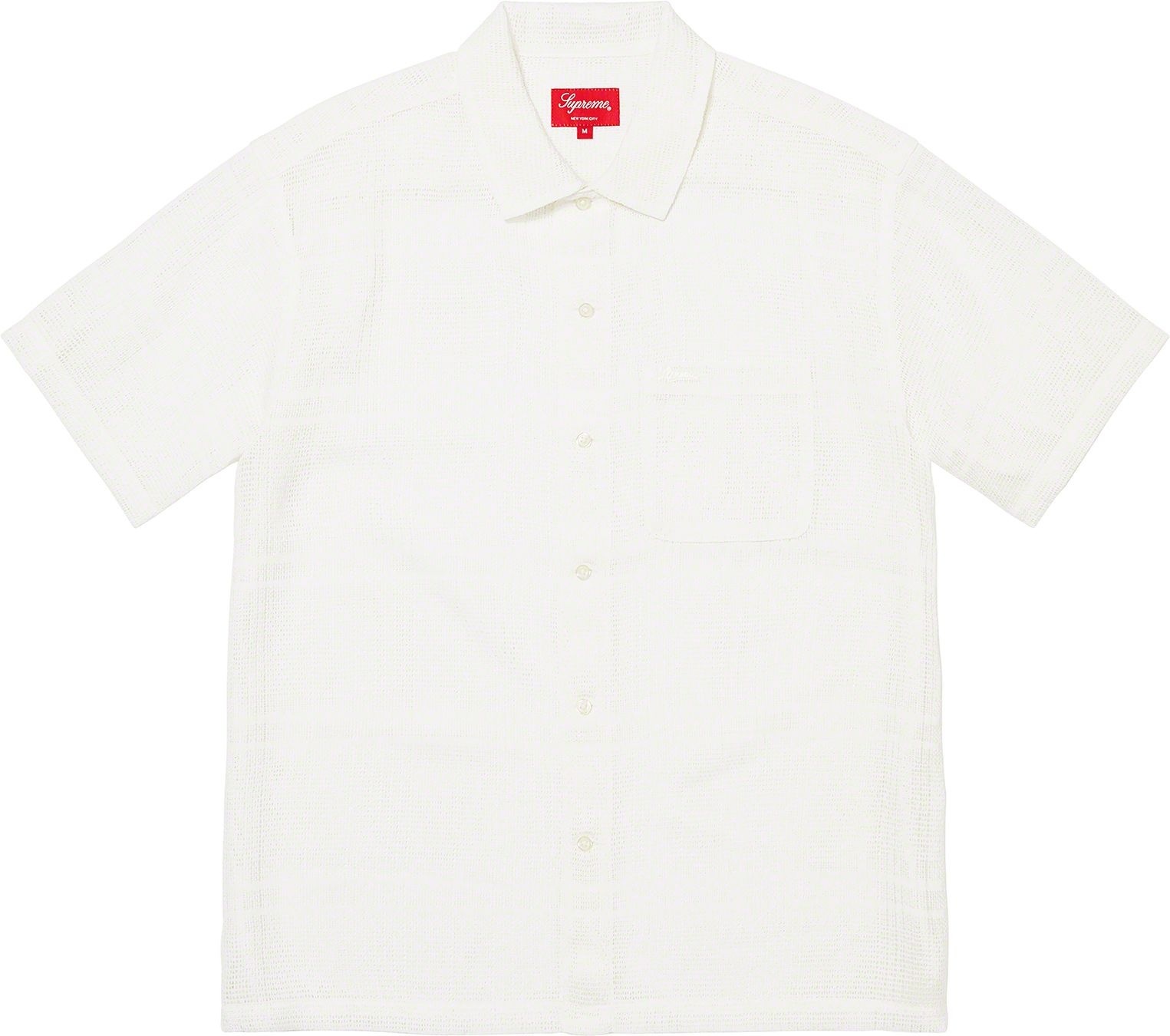 Mesh Stripe S/S Shirt view 9